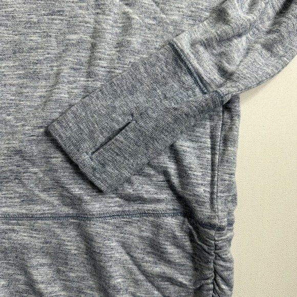 Athleta Coastal Light Gray‎ Long Sleeve Crewneck Light Sweatshirt Size Small - Picture 5 of 7